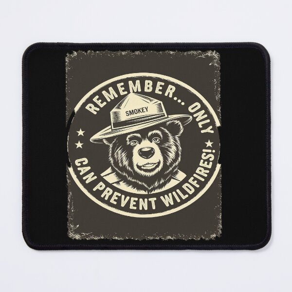 Item preview, Ripple Junction x Smokey Bear Only You Can Prevent Wildfires designed and sold by angolinnArt.