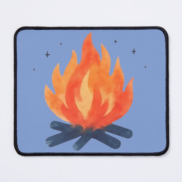 Item preview, Cozy Magical Campfire Glow designed and sold by mossandmyth1984.
