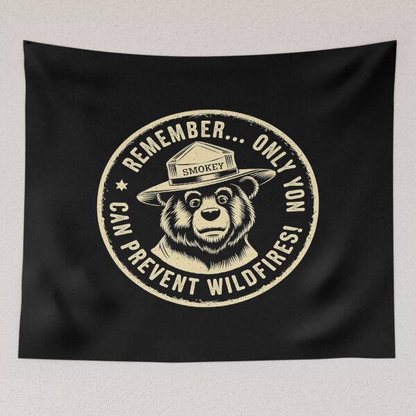 Item preview, Ripple Junction x Smokey Bear Only You Can Prevent Wildfires  designed and sold by angolinnArt.