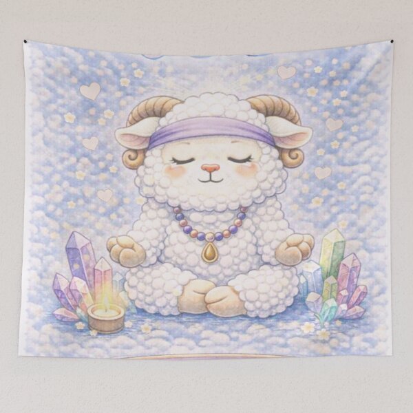 Item preview, Wellness Guru Wool | Breathwork CareSheep Parody (Sheepism) designed and sold by Thpoar.