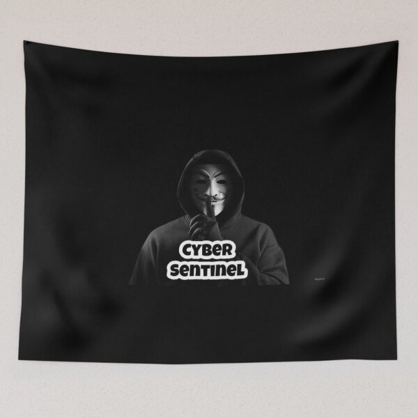 Item preview, Cyber Sentinel - Ethical Hacker Neon Matrix Design designed and sold by WalidRhedifa.