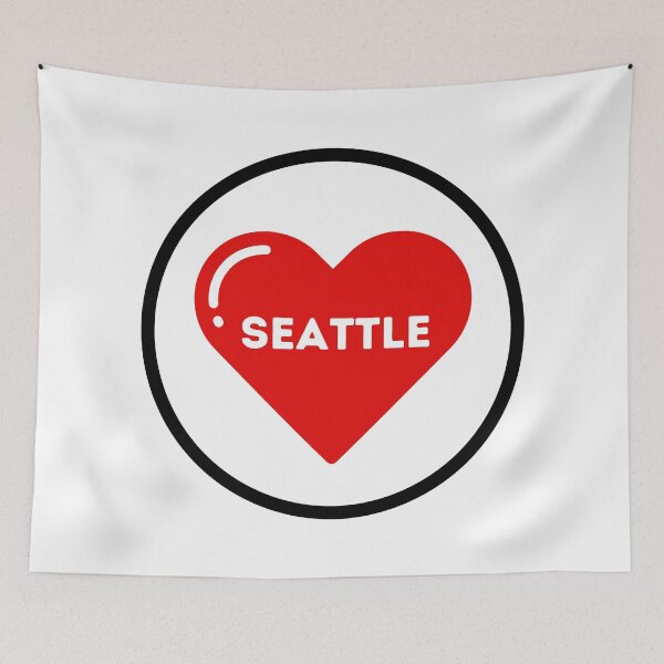 Artikelvorschau, Ich liebe Seattle entworfen und verkauft von Kevin Sugrue.