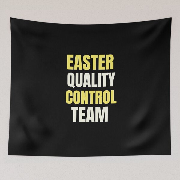 Item preview, Easter Quality Control Team designed and sold by GentleStudio.