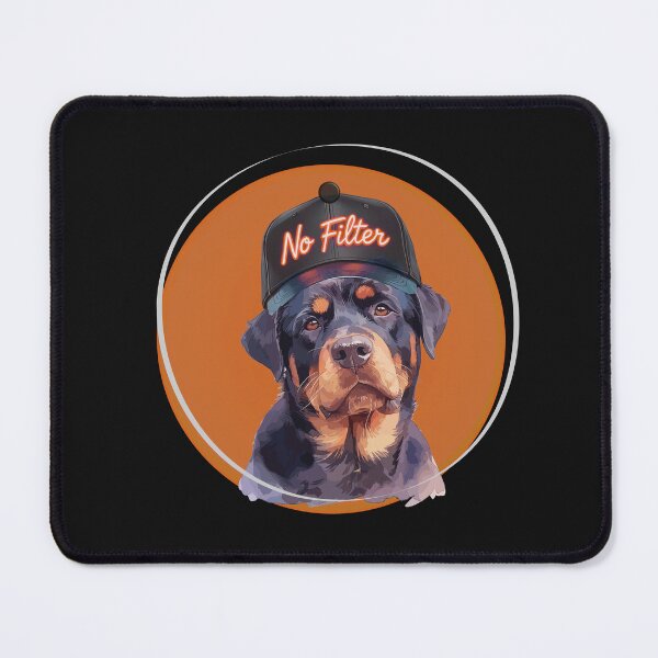 Item preview, No Filter Rottweiler – Funny Dog Attitude Design designed and sold by Aquarius-club.