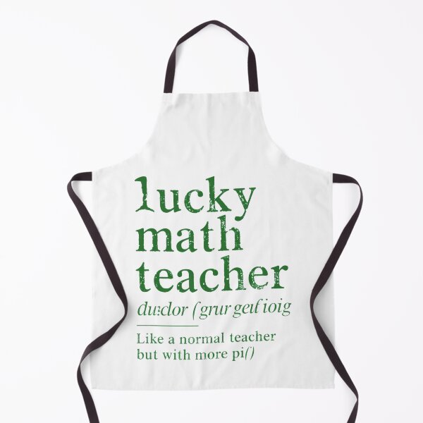 Item preview, Lucky Math Teacher Definition designed and sold by SignumShop.