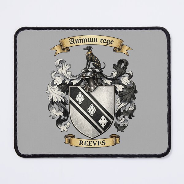 Item preview, The Reeves Family Coat of Arms designed and sold by BagTown Clans.