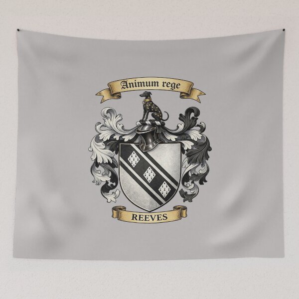 Item preview, The Reeves Family Coat of Arms designed and sold by BagTown Clans.