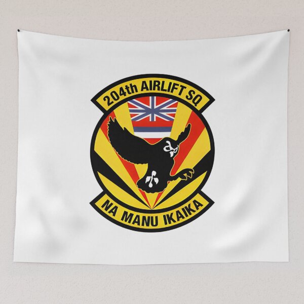 Item preview, 204th Airlift Squadron Na Manu Ikaika Emblem designed and sold by CharlieDesings.