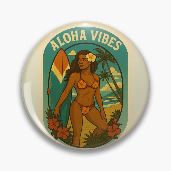 Item preview, Aloha Vibes Beach and Surf. designed and sold by Acearnie.