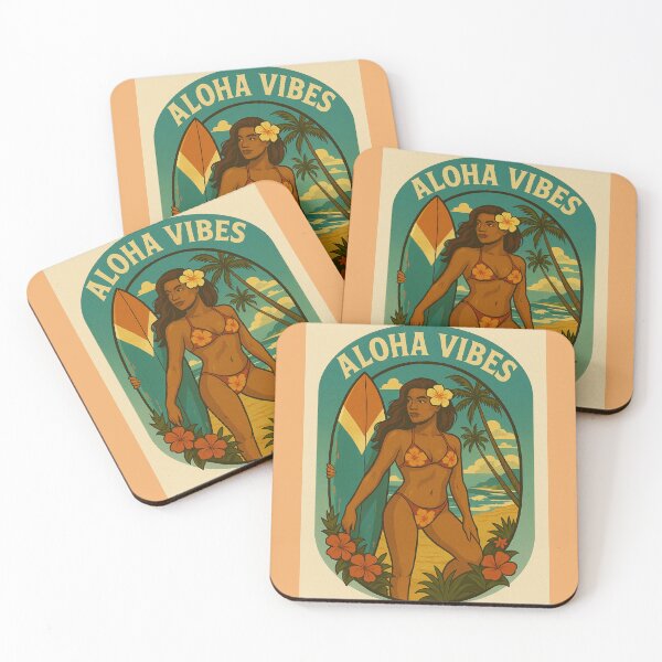 Item preview, Aloha Vibes Beach and Surf. designed and sold by Acearnie.