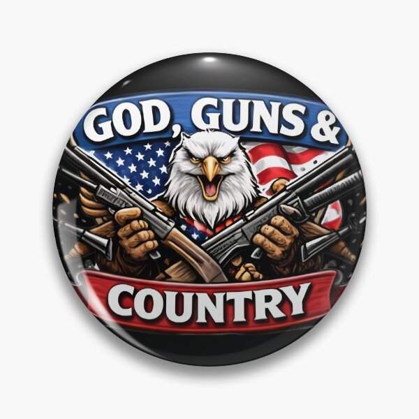 Item preview, American Patriot Series - God , Guns & Country designed and sold by DrukNaStyl.