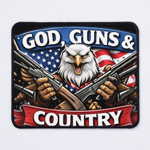 Item preview, American Patriot Series - God , Guns & Country designed and sold by DrukNaStyl.