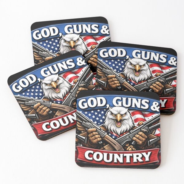 Item preview, American Patriot Series - God , Guns & Country designed and sold by DrukNaStyl.