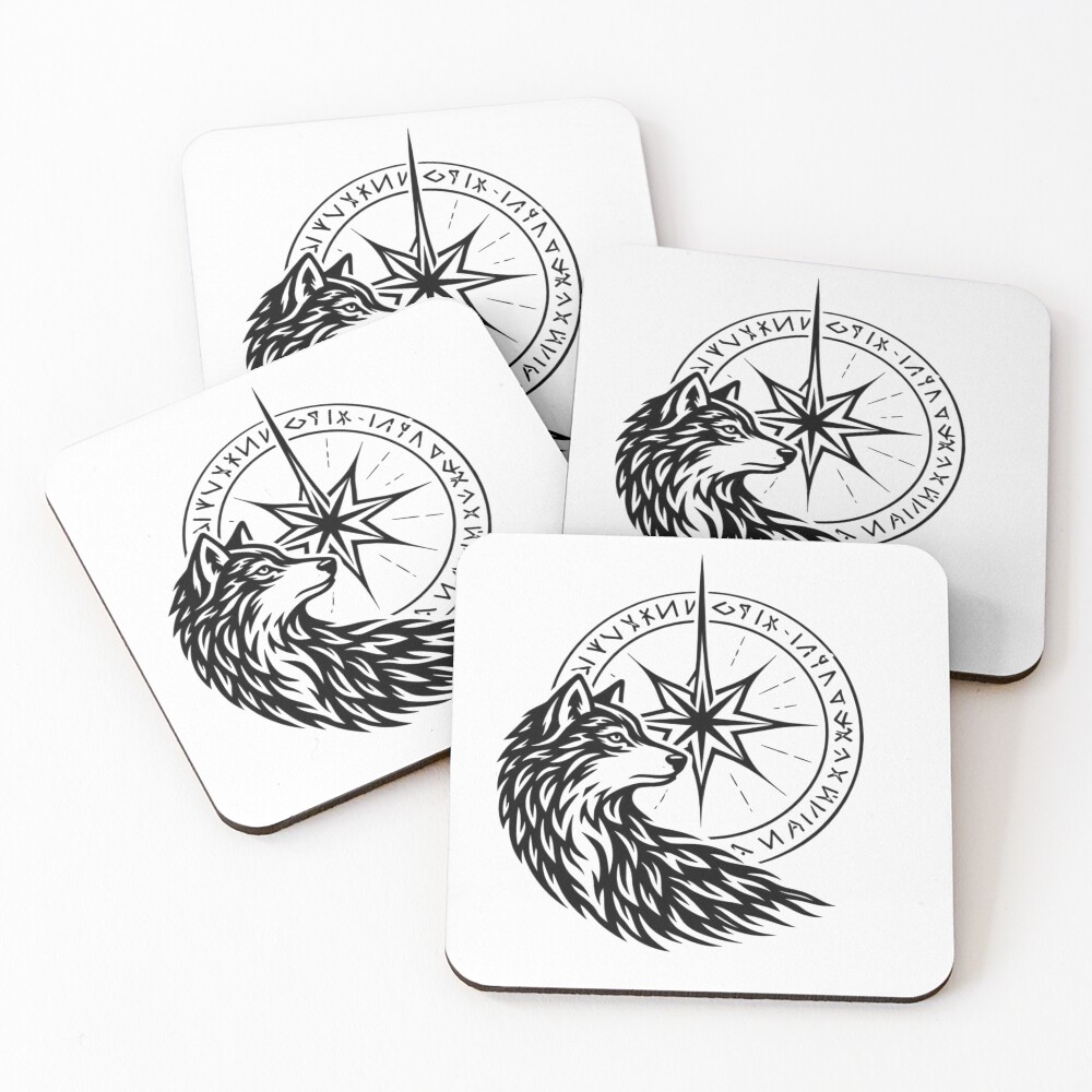 Item preview, Coasters (Set of 4) designed and sold by HejStudio.