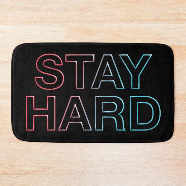 Item preview, Stay Hard designed and sold by ZooStateofMind.
