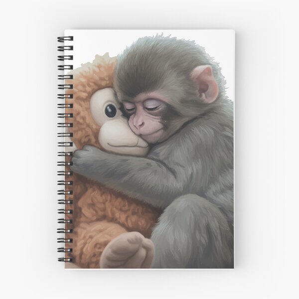 Item preview, Viral Monkey Peaceful Hug with Orangutan Plushie Meme designed and sold by PixelWaveBD.