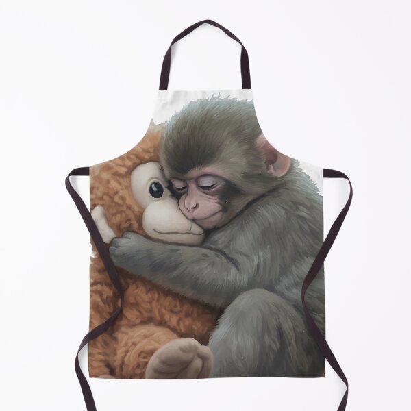 Item preview, Viral Monkey Peaceful Hug with Orangutan Plushie Meme designed and sold by PixelWaveBD.