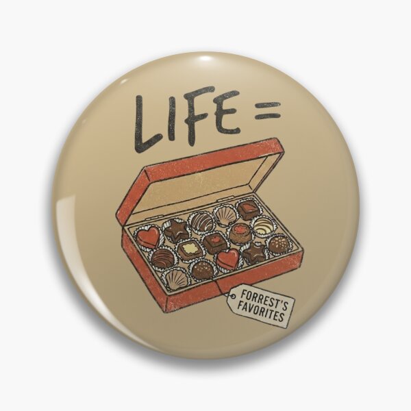Item preview, Life is Like a Box of Chocolates designed and sold by HeyyItsNikki.