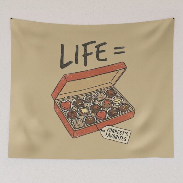 Item preview, Life is Like a Box of Chocolates designed and sold by HeyyItsNikki.