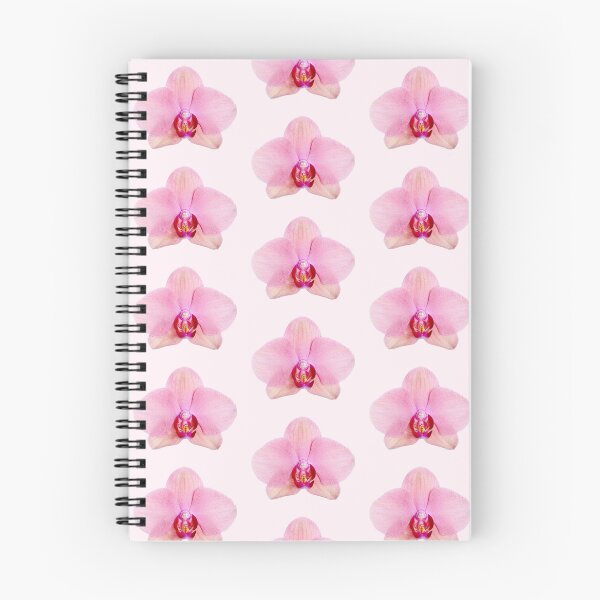Item preview, pink pastel orchid flower sticker designed and sold by inainart.