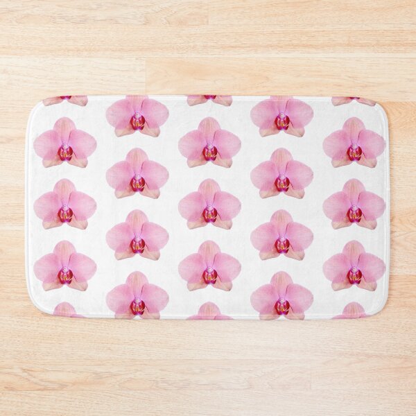 Item preview, pink pastel orchid flower sticker designed and sold by inainart.