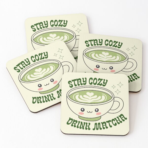 Item preview, Stay Cozy Drink Matcha designed and sold by kreativdesigns_.