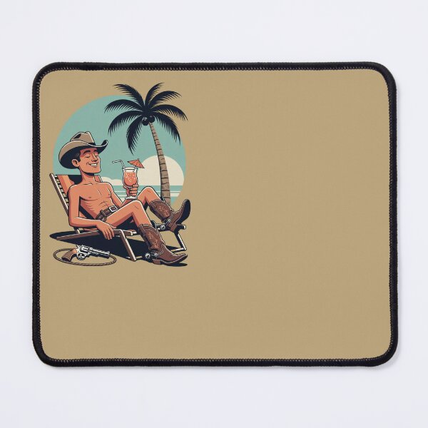 Item preview, Cowboy Chill Mode – Don't Worry Be Happy designed and sold by SilentPowerArt.