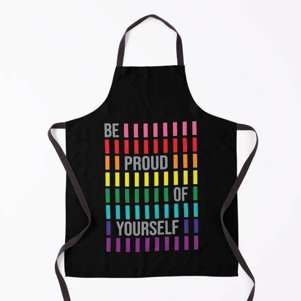 Item preview, Be Proud of Yourself - LGBTQ+ Minimal Art designed and sold by Lanakila Studio.