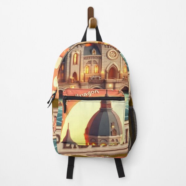 Item preview, Ontario Old Place East Glow – Bridge & Dome 3D Cute Landmark Label designed and sold by PaintMeWorld.