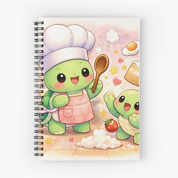 Item preview, Turtle Chef Chaos - Kawaii Cooking Friends. designed and sold by Lylysun.