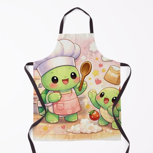 Item preview, Turtle Chef Chaos - Kawaii Cooking Friends. designed and sold by Lylysun.