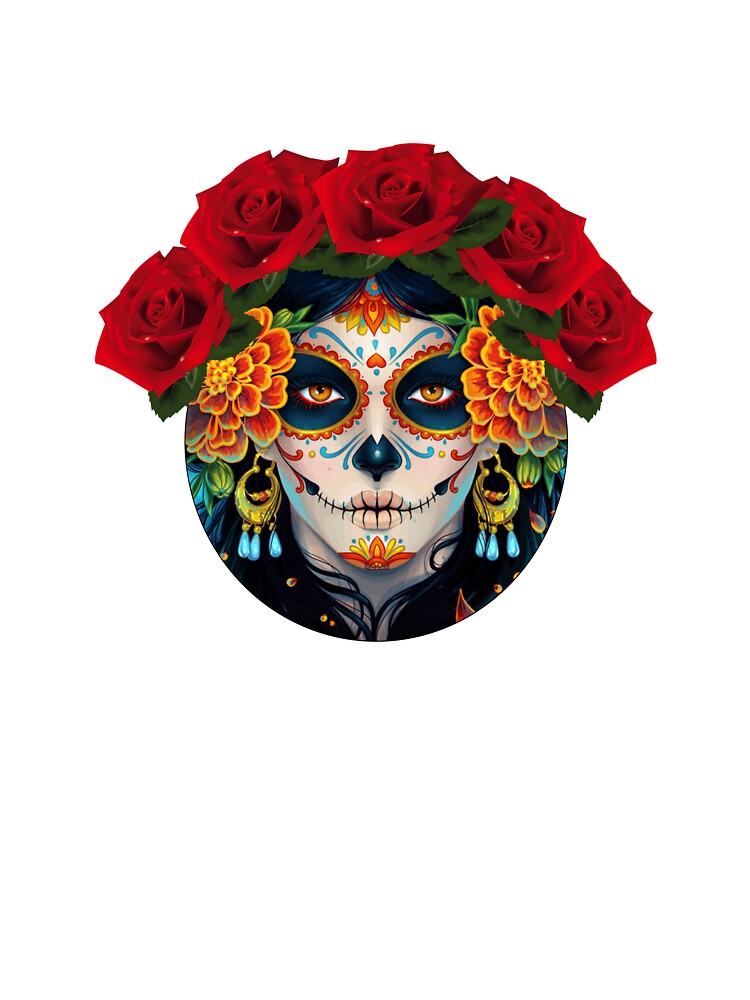 mexican sugar skull pattern, vintage design for t-shirts 2082103