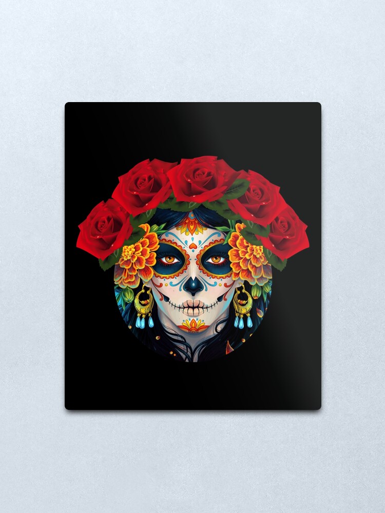 Spiksplinternieuw Mexican Sugar Skull Dia De Los Muertos Design, Day of the Dead LG-48