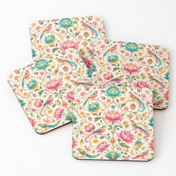Item preview, Floral and birdie pattern designed and sold by DoneAndDusted.