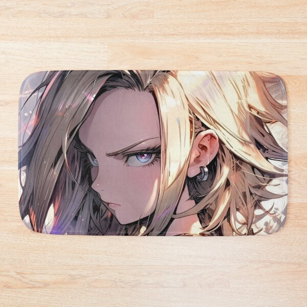 Item preview, Cyberpunk Blaze – Fierce Anime Girl with Neon Fire designed and sold by Dyan4.