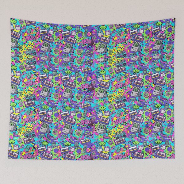 Item preview, 90s Retro Mixed Pattern designed and sold by HeyyItsNikki.