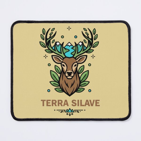 Item preview, Terra Silave – Wilderness Deer Emblem designed and sold by Dogandesighn.