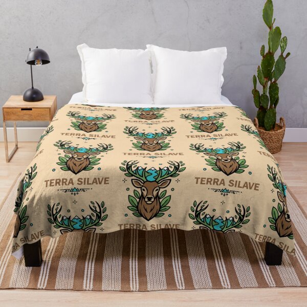 Item preview, Terra Silave – Wilderness Deer Emblem designed and sold by Dogandesighn.