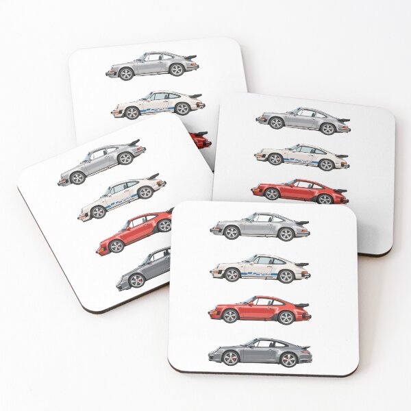 Item preview, Porsche 911 Evolution Four Generations Classic Sports Car designed and sold by DoaGarage.