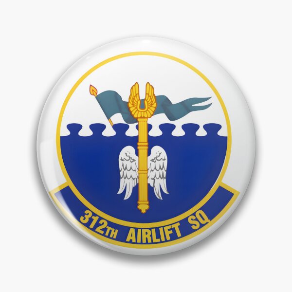 Item preview, Official Emblem of the 312th Airlift Squadron designed and sold by CharlieDesings.