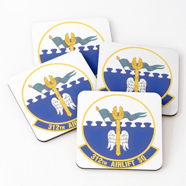 Item preview, Official Emblem of the 312th Airlift Squadron designed and sold by CharlieDesings.