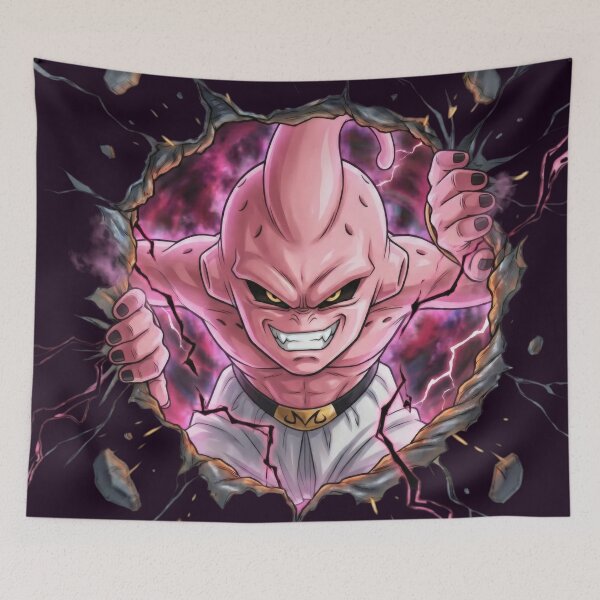 Item preview, Pink Chaos Anime Villain Breaking Through Energy Rift designed and sold by Artistic canvas store.