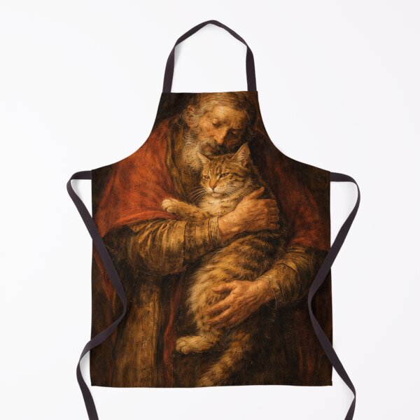 Item preview, The Embrace of the Prodigal Cat designed and sold by Ocelot-T.
