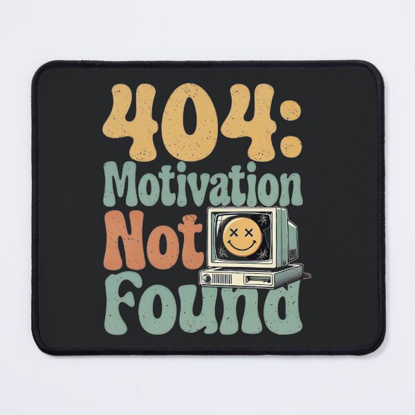 Item preview, 404 Error Humor – Retro Tech Geek Motivation designed and sold by Taans-Creation.