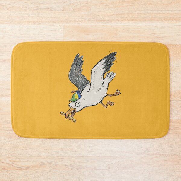 Item preview, Seagull With Propeller Hat Stealing Fry designed and sold by Poshparagon!.