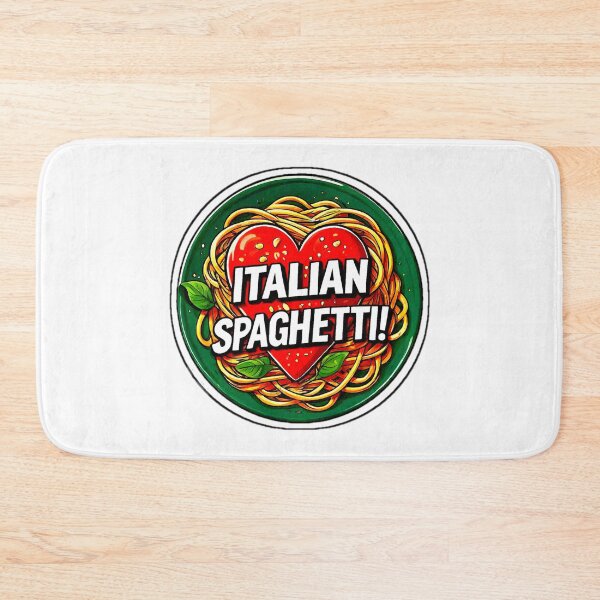Item preview, A plate of romantic love of ITALIAN SPAGHETTI! designed and sold by Giulivo Store Graphic.