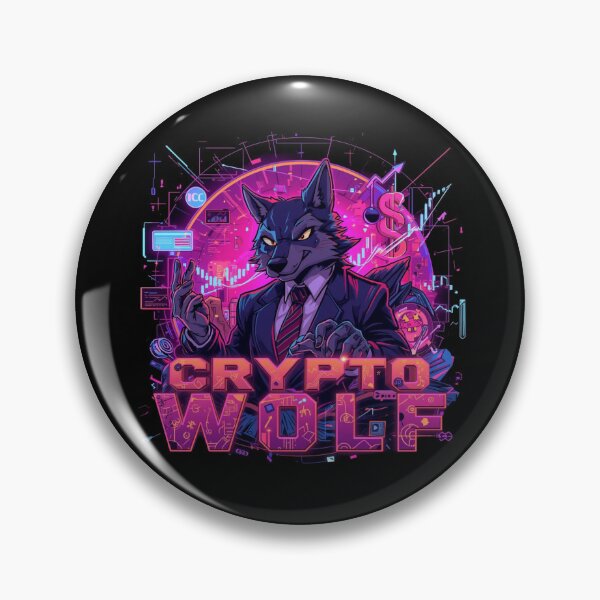 Item preview, Crypto Wolf designed and sold by KapiPrint.