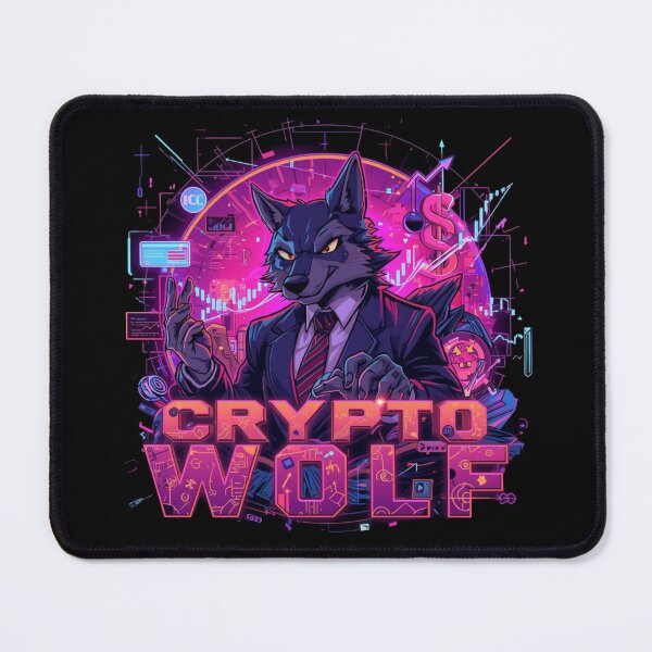 Item preview, Crypto Wolf designed and sold by KapiPrint.