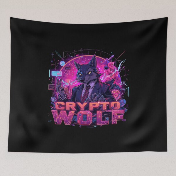 Item preview, Crypto Wolf designed and sold by KapiPrint.