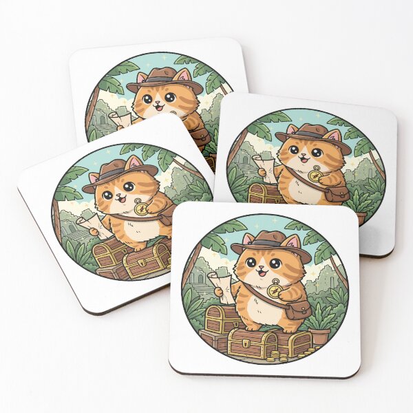 Item preview, Adventure Cat Jungle Treasure Explorer designed and sold by nilkbv.